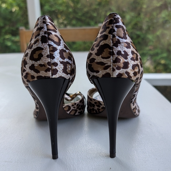 Carlos Santana Y2K leopard print stilettos size 9.5 - Picture 10 of 10